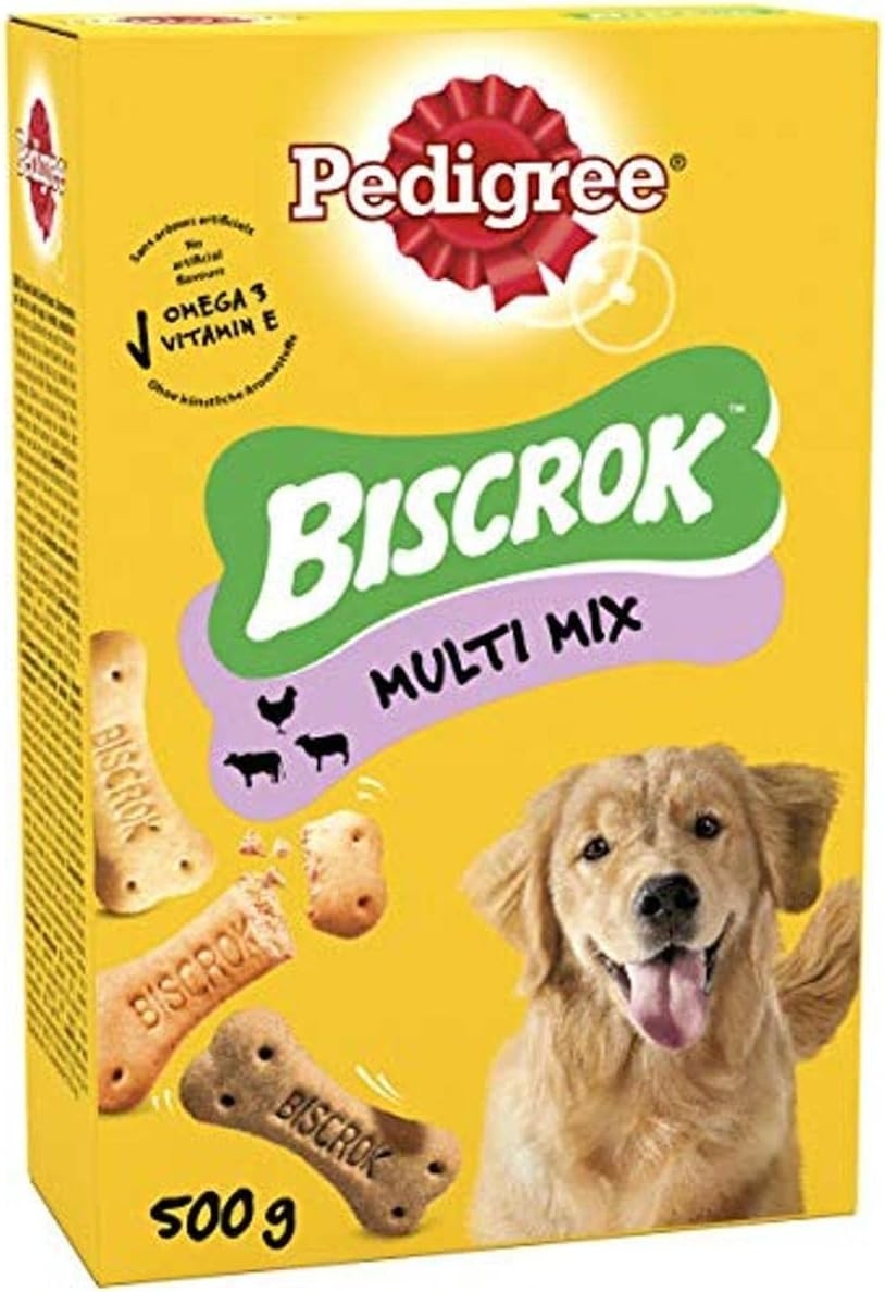 Pedigree Biscrok Multi Mix Köpek Ödül Bisküvisi 500 gr