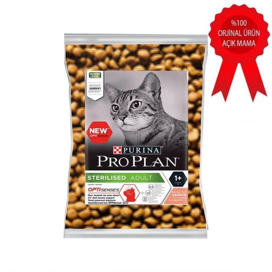 Pro Plan Sterilised Somonlu ve Ton Balıklı 4 kg Kısırlaştırılmış Yetişkin Kuru Kedi Maması - Açık Paket