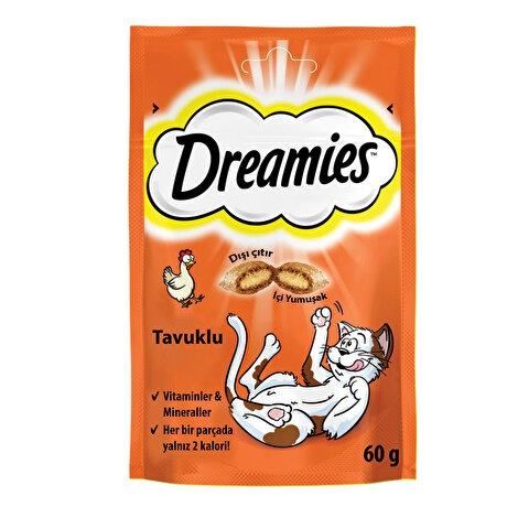 Dreamies Kedi Ödül Mama Tavuklu 60 Gr