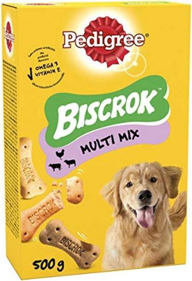 Pedigree Biscrock 500 gr - Köpeğiniz İçin Sağlıklı ve Lezzetli Ödül Bisküvisi