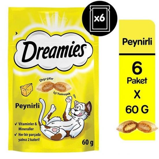 Dreamies Peynirli Kedi Ödülü 60 gr x 6 paket